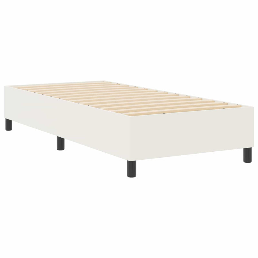 Platform Bedframe Stof 90 x 200 cm Crème