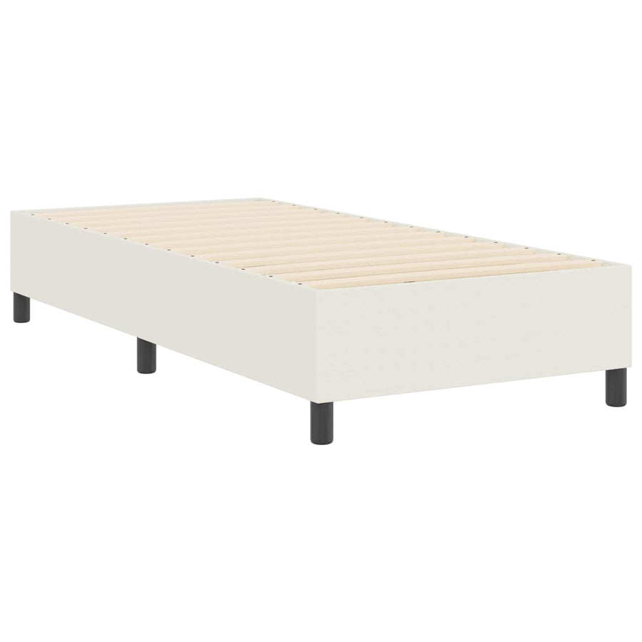 Platform Bedframe Stof 90 x 200 cm Crème