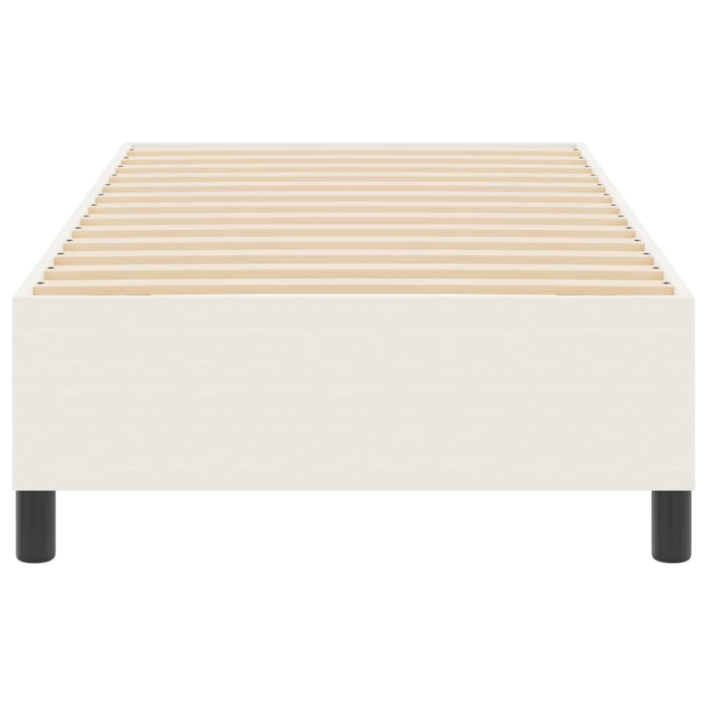 Platform Bedframe Stof 90 x 200 cm Crème