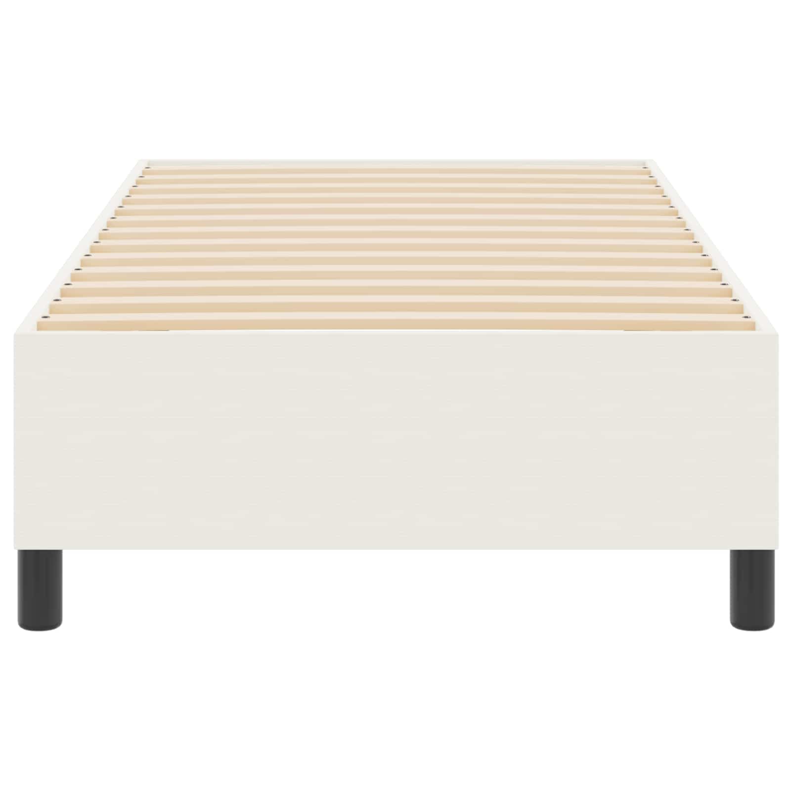 Platform Bedframe Stof 90 x 200 cm Crème