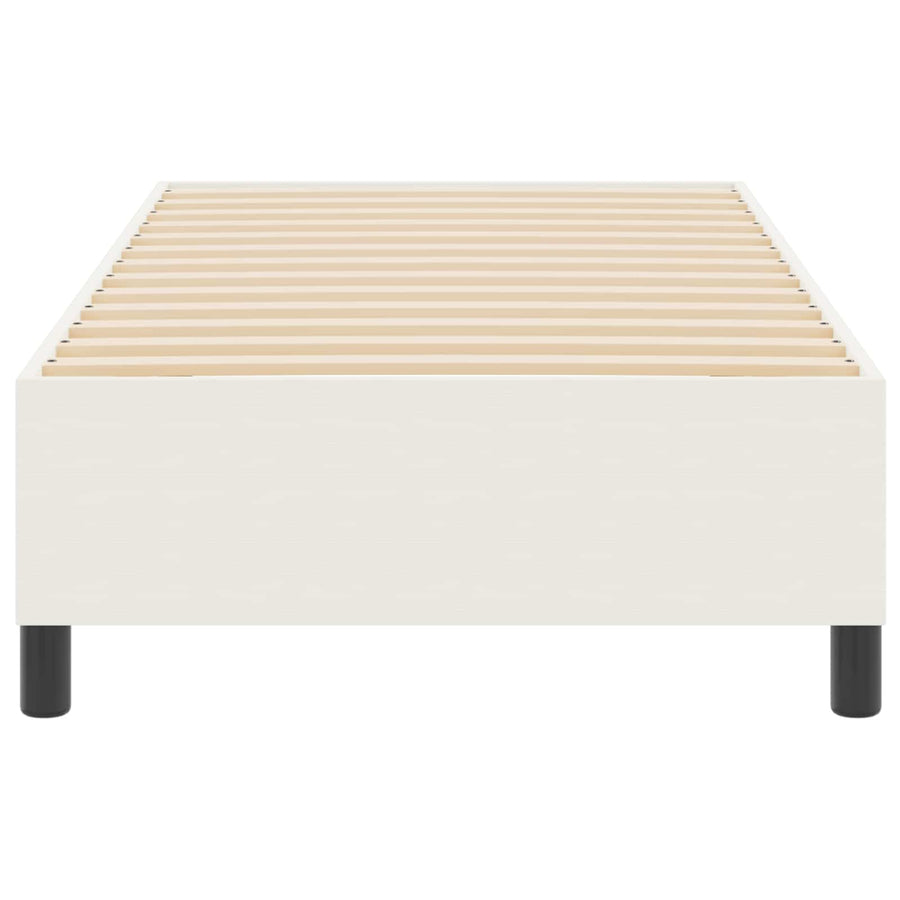 Platform Bedframe Stof 90 x 200 cm Crème