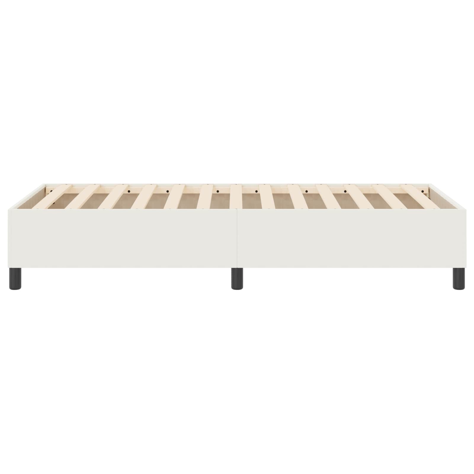 Platform Bedframe Stof 90 x 200 cm Crème