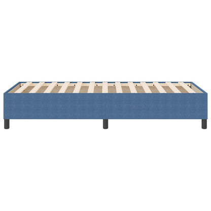 Platform Bedframe Stof 100 x 200 cm Blauw