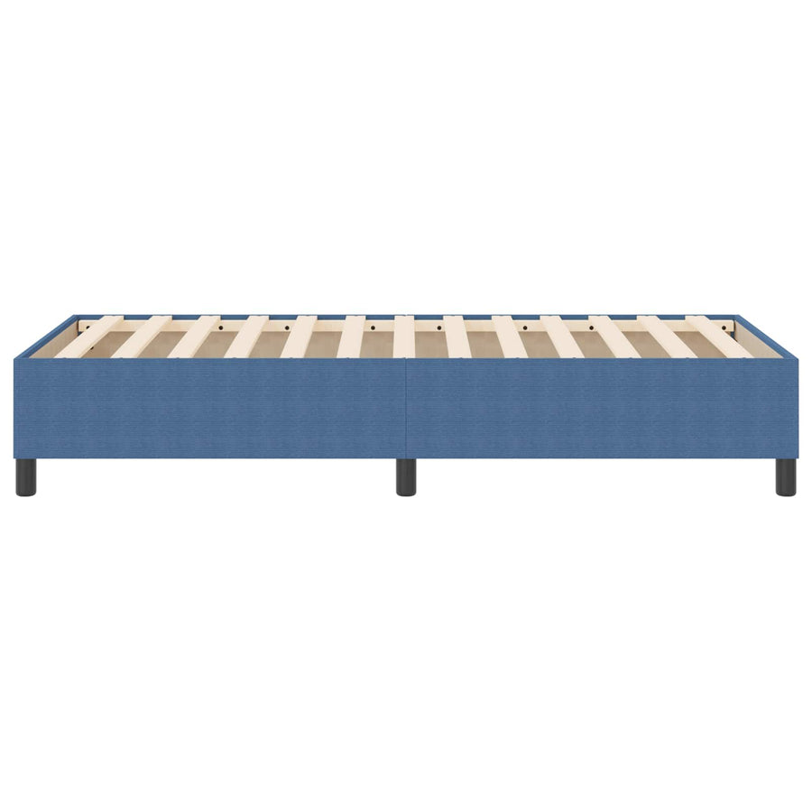Platform Bedframe Stof 100 x 200 cm Blauw