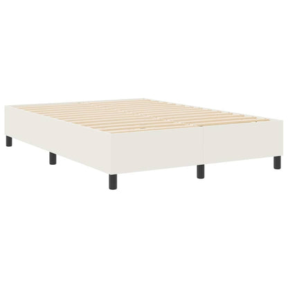 Platform Bedframe Stof 140 x 190 cm Crème