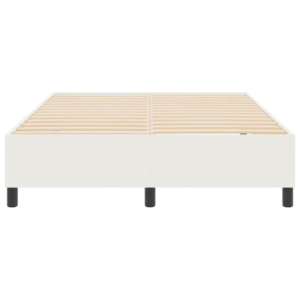 Platform Bedframe Stof 140 x 190 cm Crème