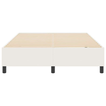Platform Bedframe Stof 140 x 190 cm Crème