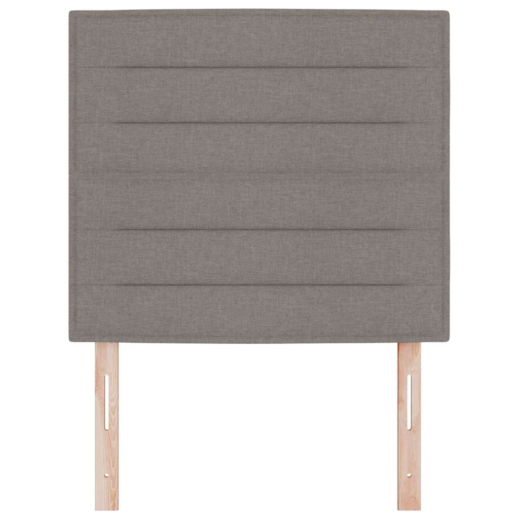 Hoofdbord Taupe 80 cm Stof