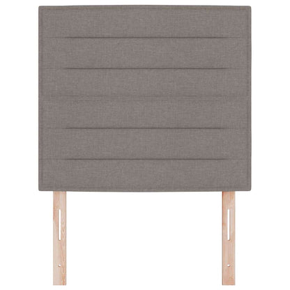 Hoofdbord Taupe 80 cm Stof