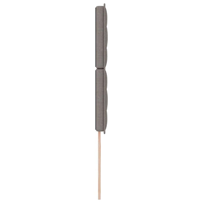 Hoofdbord Taupe 80 cm Stof