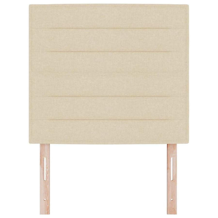 Hoofdbord Crème 80 cm Stof