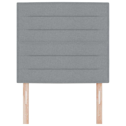 Hoofdbord Lichtgrijs 90 cm Stof