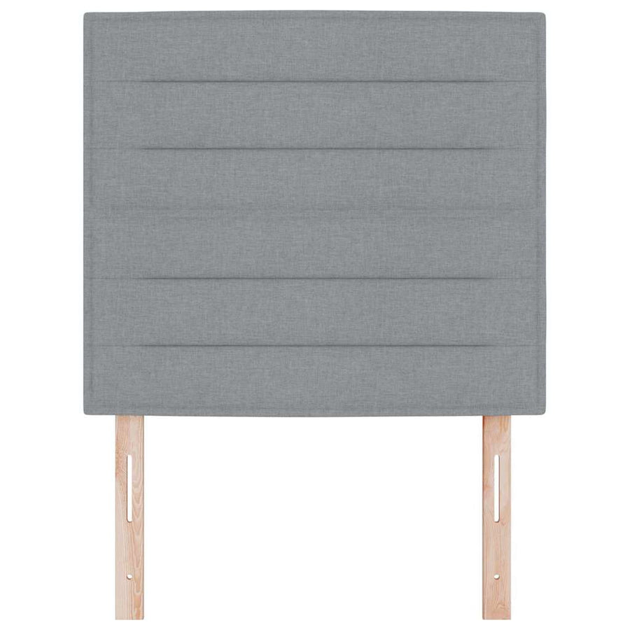 Hoofdbord Lichtgrijs 90 cm Stof