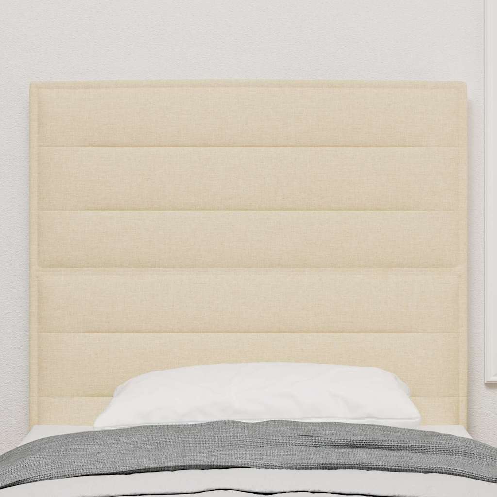 Hoofdbord Crème 100 cm Stof