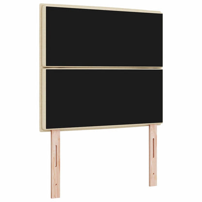 Hoofdbord Crème 100 cm Stof