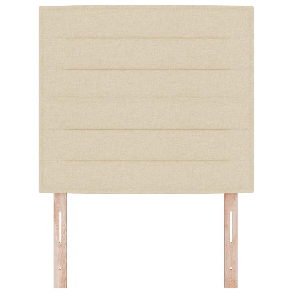 Hoofdbord Crème 100 cm Stof