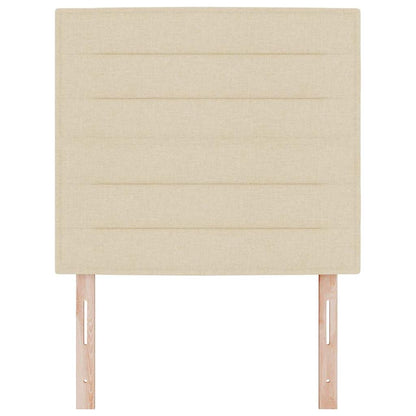 Hoofdbord Crème 100 cm Stof