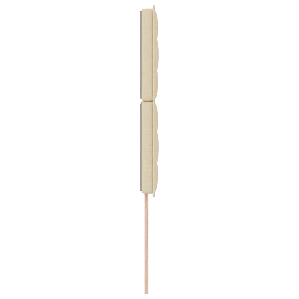 Hoofdbord Crème 100 cm Stof
