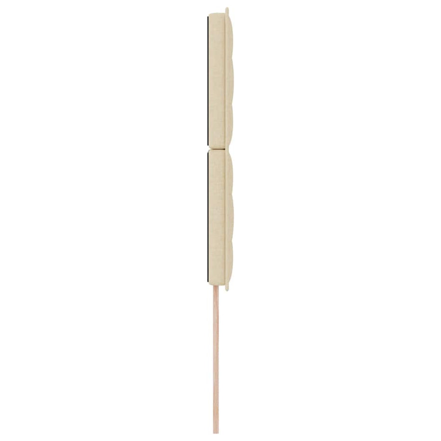Hoofdbord Crème 100 cm Stof