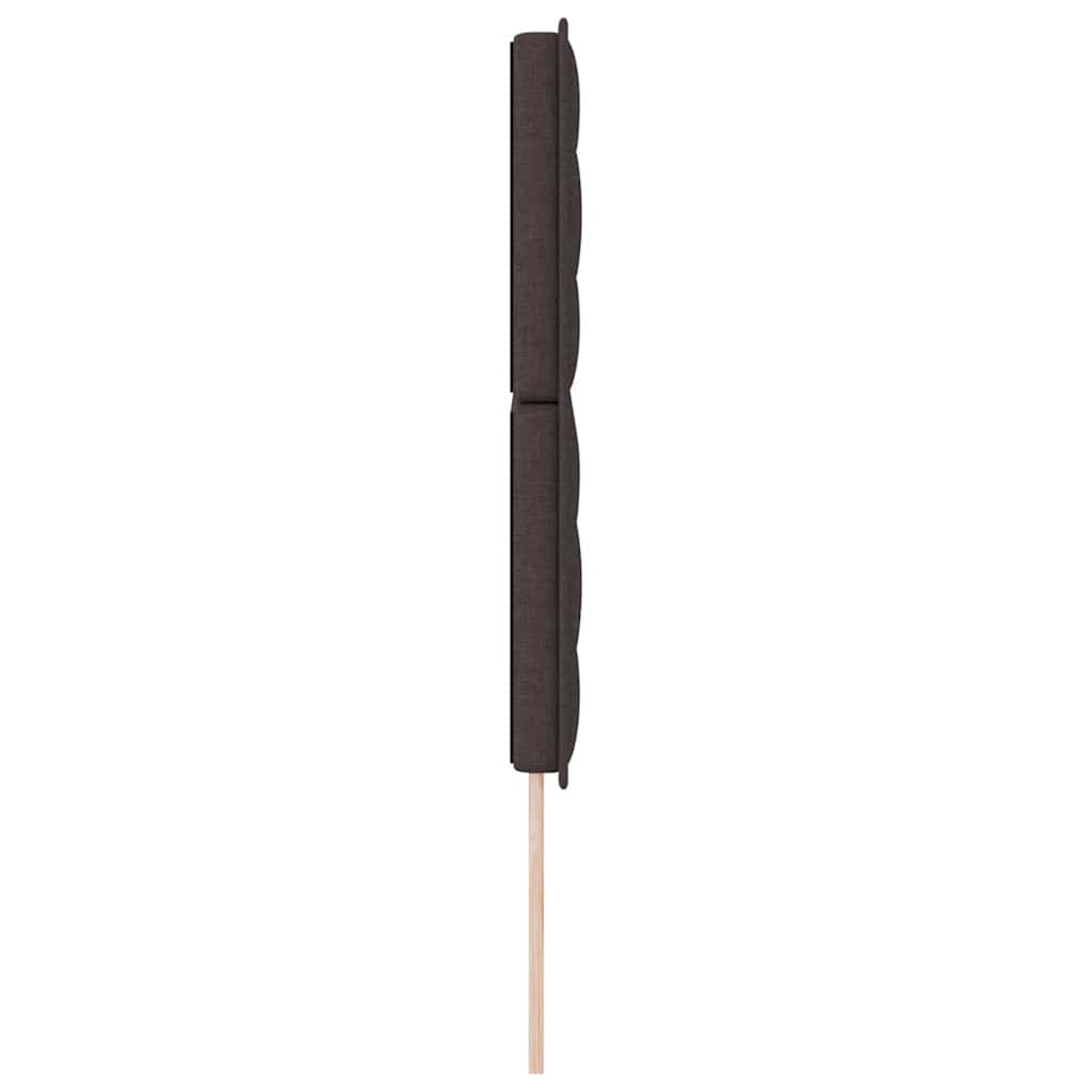Hoofdbord Donkerbruin 144 cm Stof