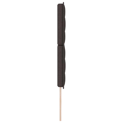 Hoofdbord Donkerbruin 144 cm Stof
