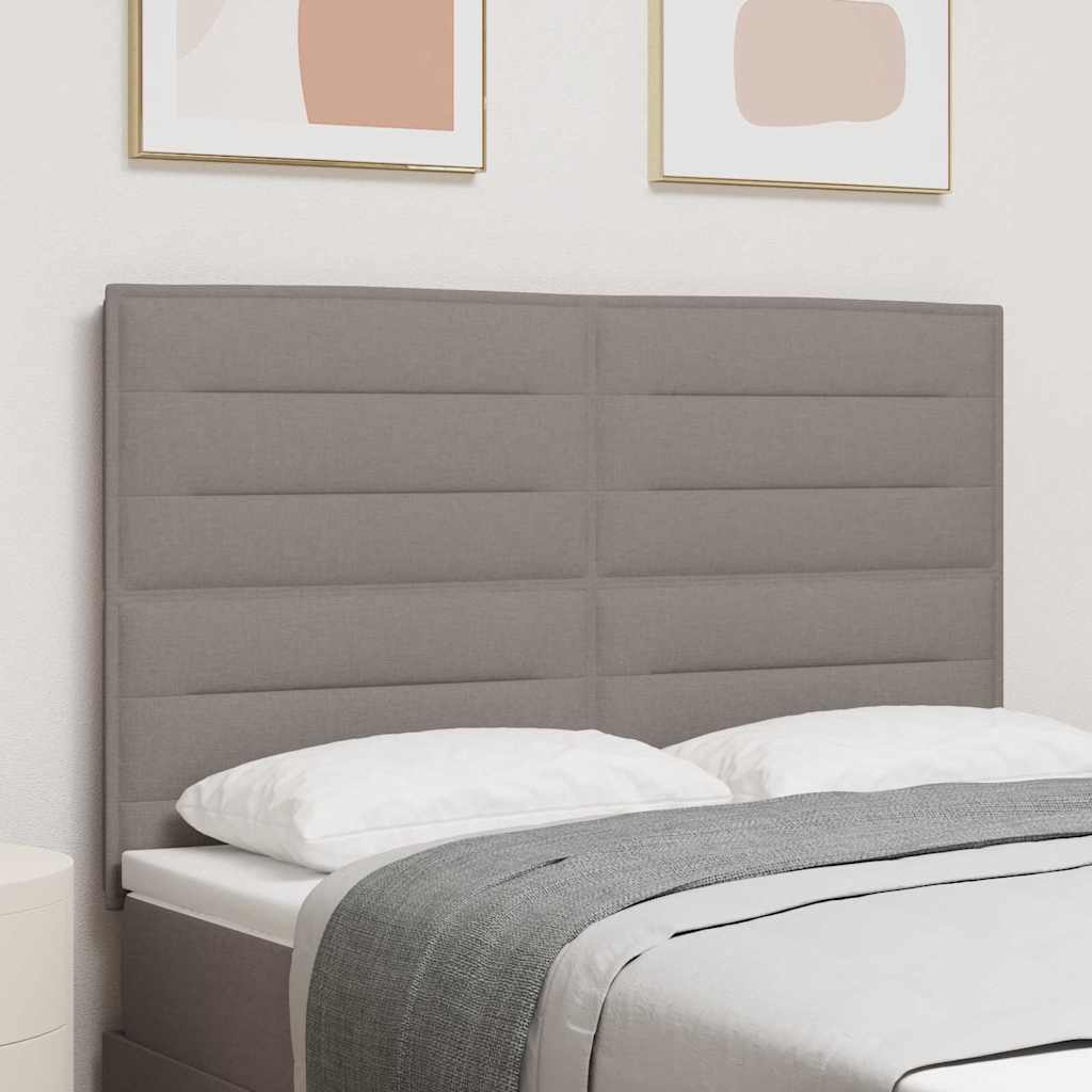 Hoofdbord Taupe Stof