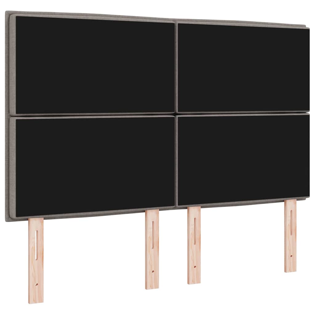 Hoofdbord Taupe Stof
