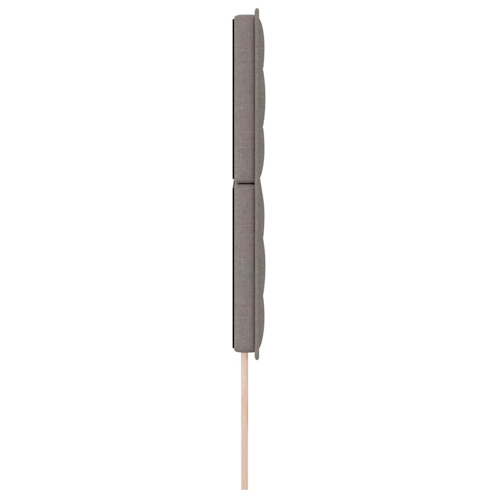Hoofdbord Taupe Stof