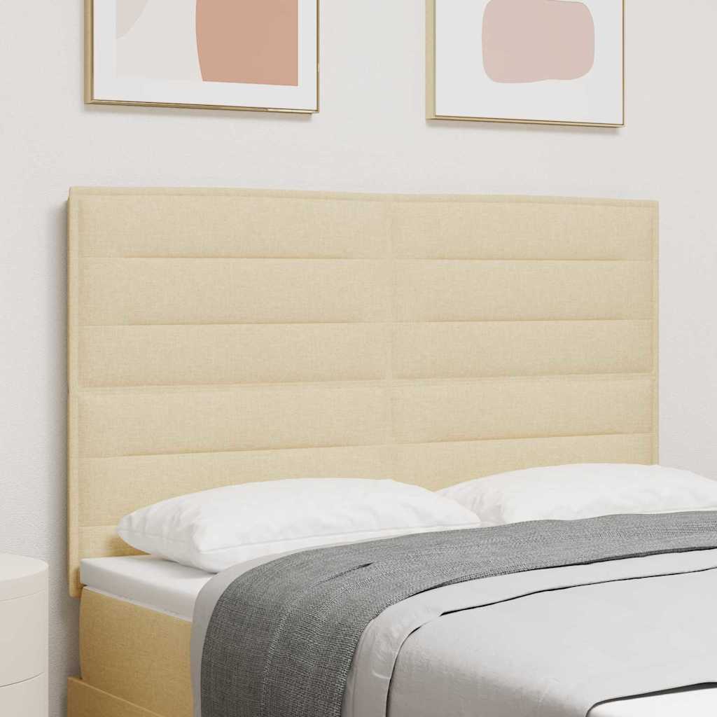 Hoofdbord Crème 160 cm Stof
