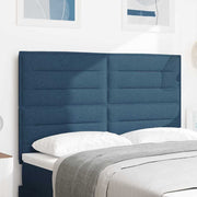 Hoofdbord 160 cm blauw stof