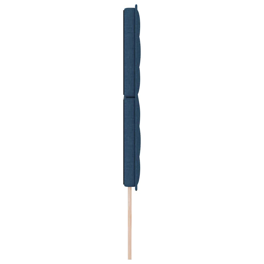 Hoofdbord Blauw 160 cm Stof