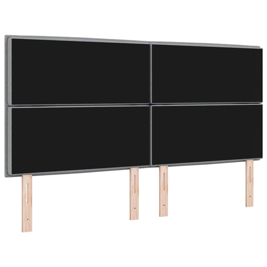 Hoofdbord Lichtgrijs 180 cm Stof