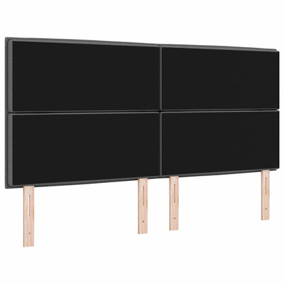 Hoofdbord Donkergrijs 180 cm Stof