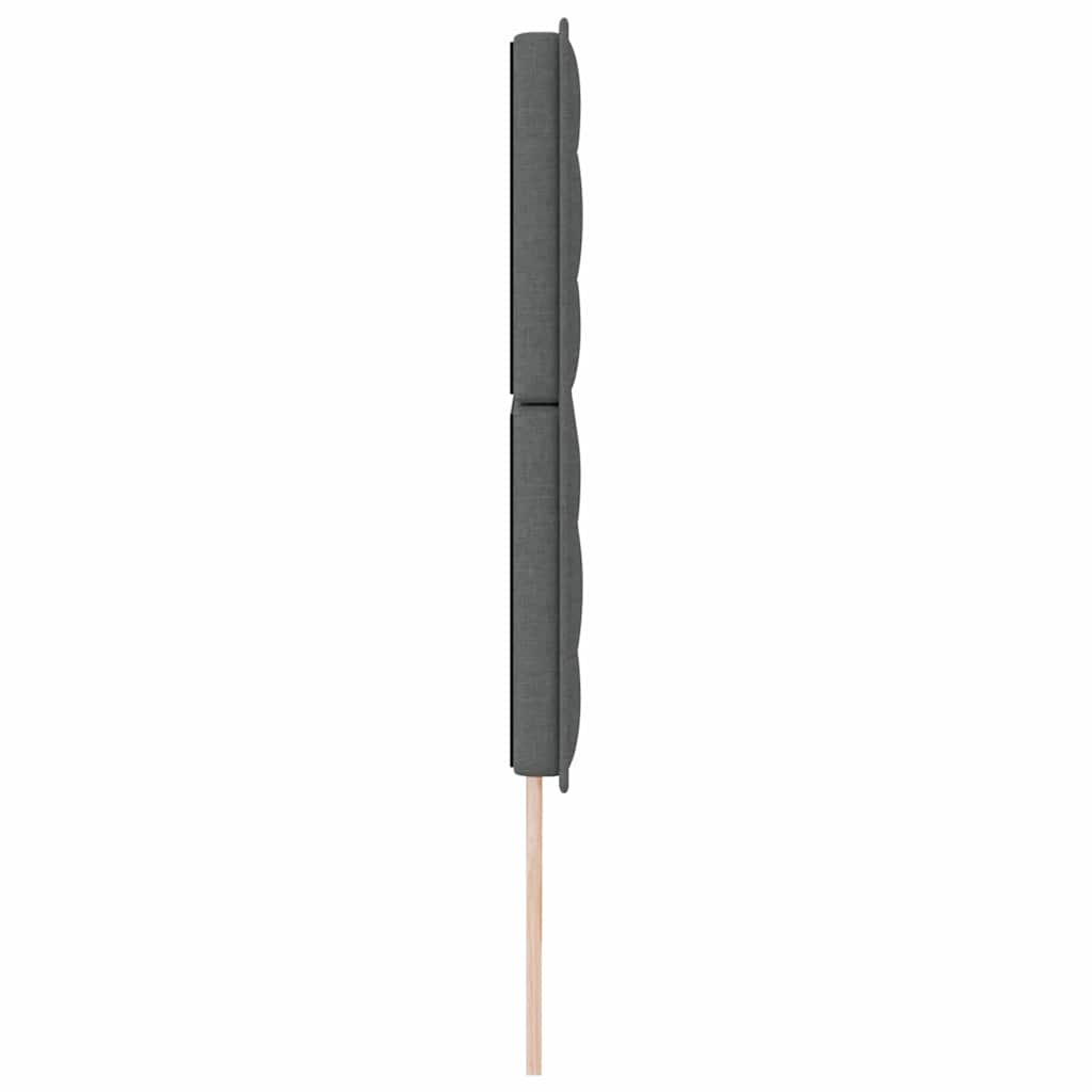 Hoofdbord Donkergrijs 180 cm Stof