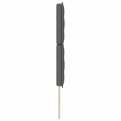 Hoofdbord Donkergrijs 180 cm Stof