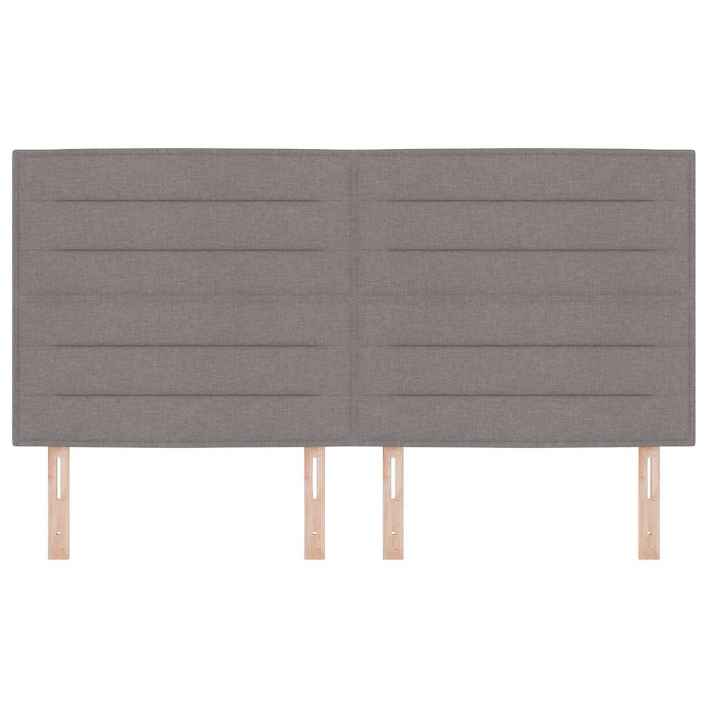 Hoofdbord Taupe 180 cm Stof