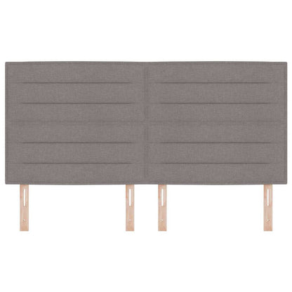 Hoofdbord Taupe 180 cm Stof