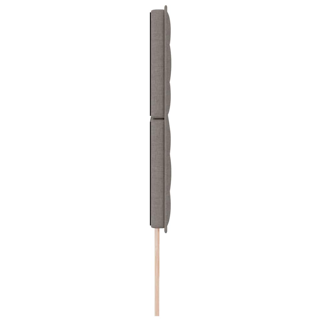 Hoofdbord Taupe 180 cm Stof