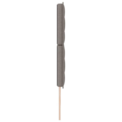 Hoofdbord Taupe 180 cm Stof