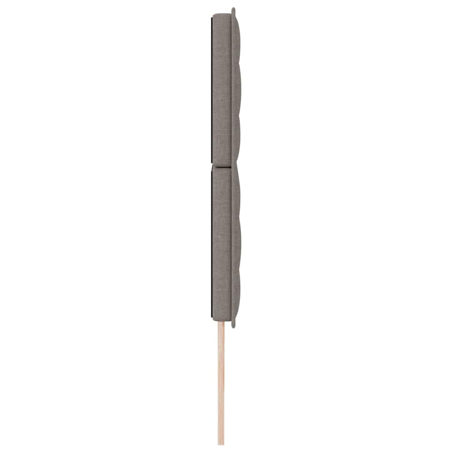Hoofdbord Taupe 180 cm Stof