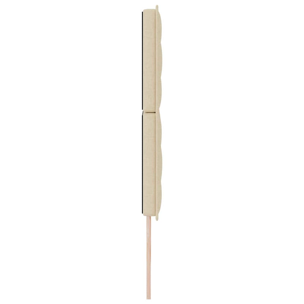Hoofdbord Crème 180 cm Stof
