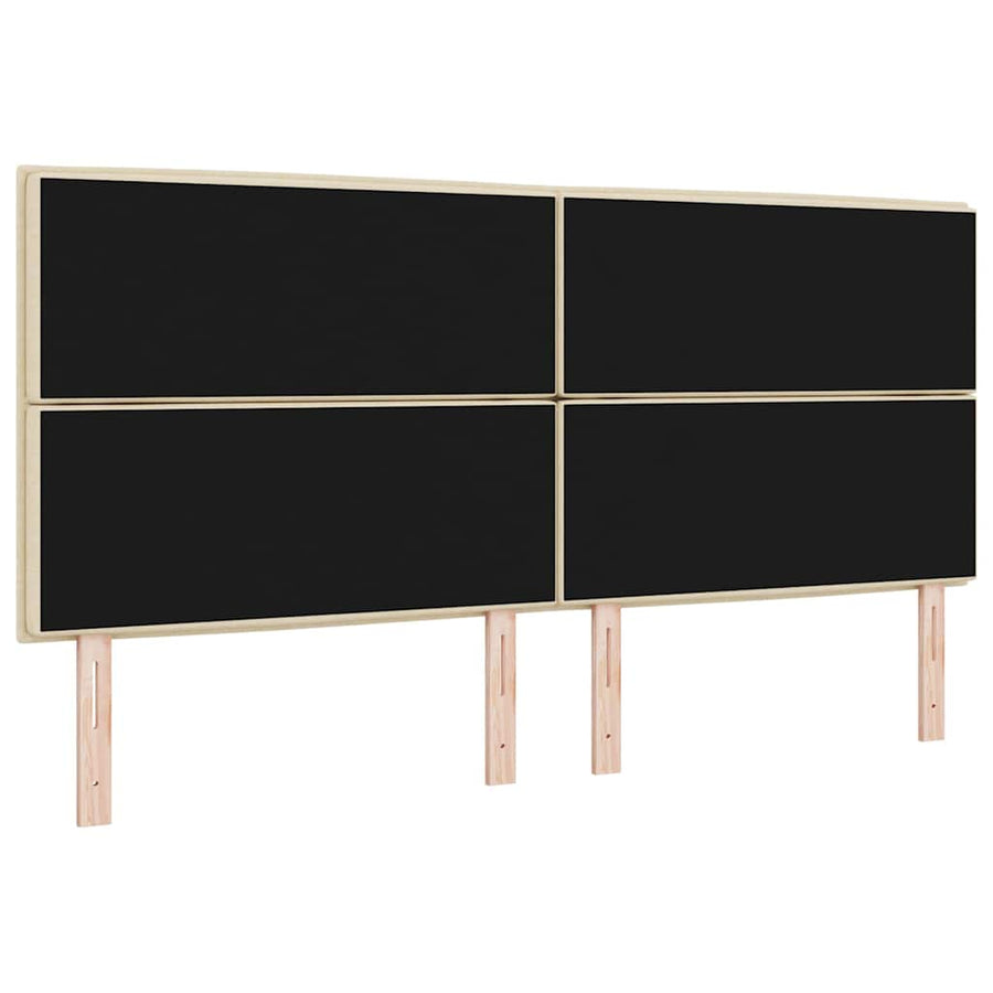 Hoofdbord Crème 200 cm Stof