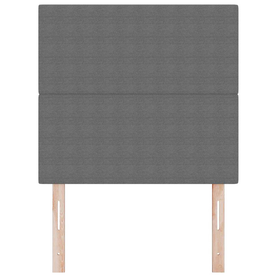 Hoofdbord Lichtgrijs 80 cm Katoen Stof