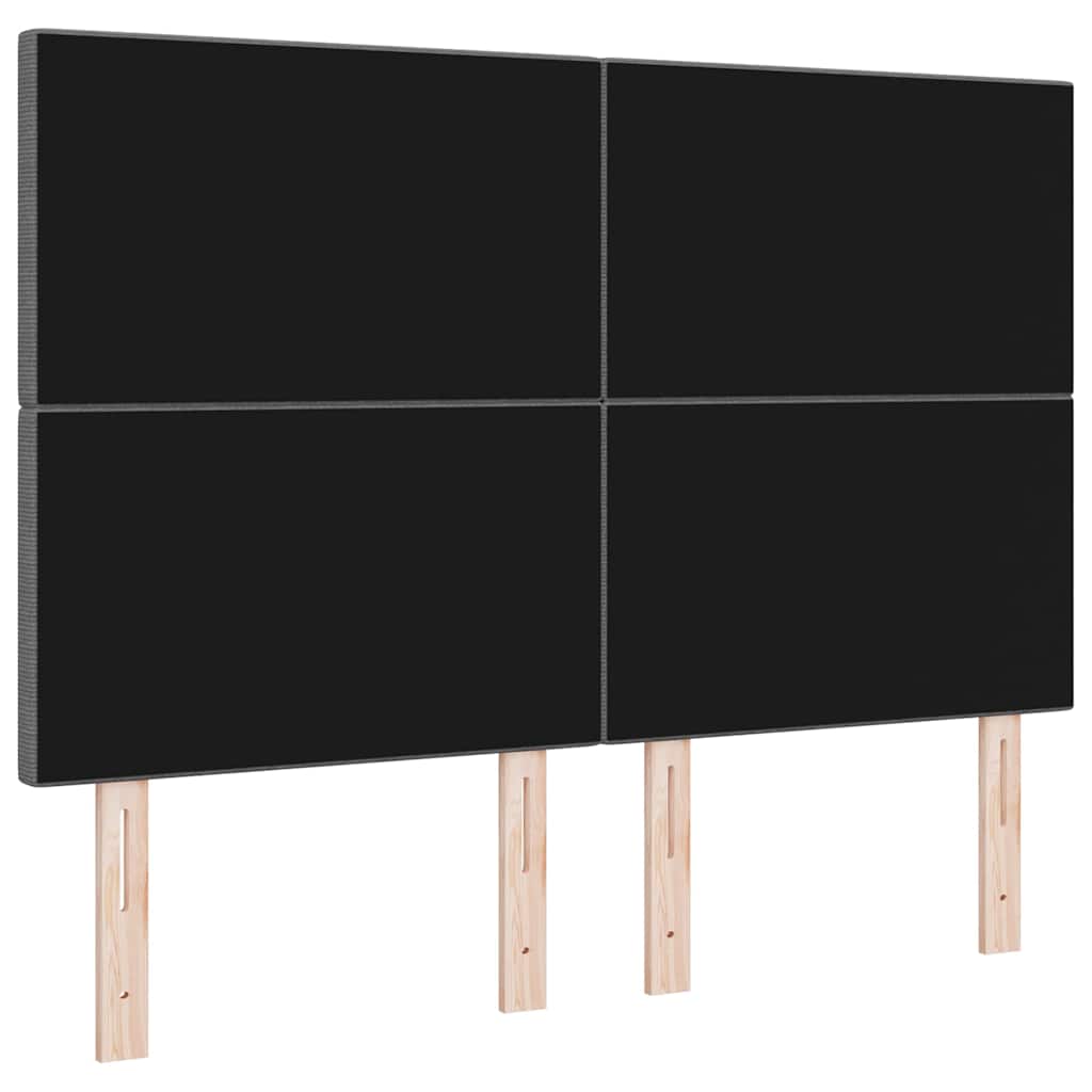 Hoofdbord Lichtgrijs 160 cm Katoen Stof