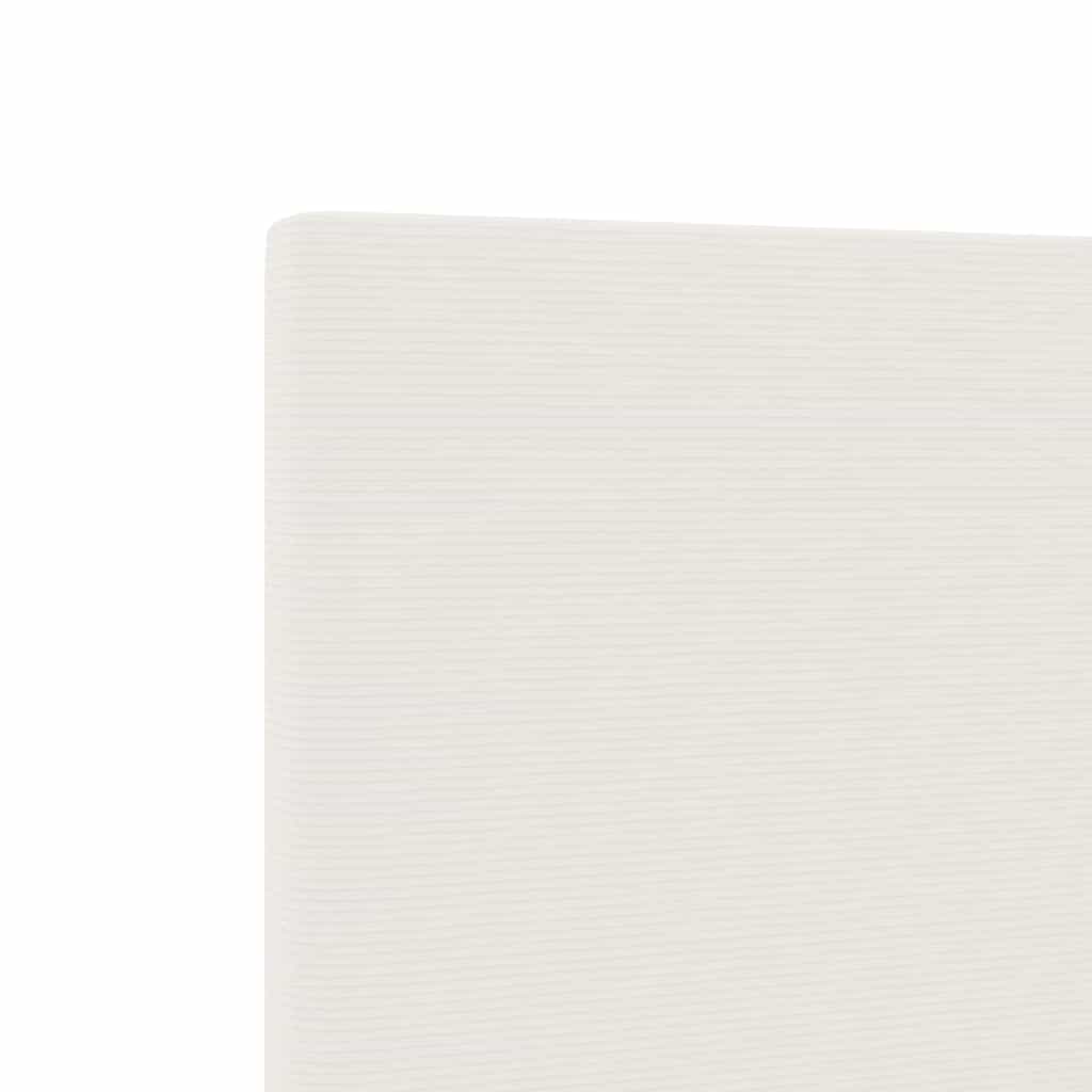 Hoofdbord Crème 160 cm Katoen Stof