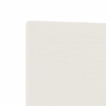 Hoofdbord Crème 160 cm Katoen Stof