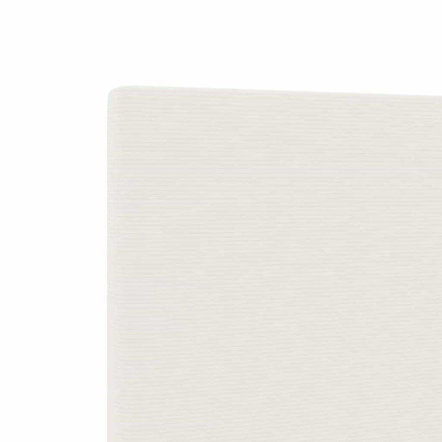 Hoofdbord Crème 160 cm Katoen Stof
