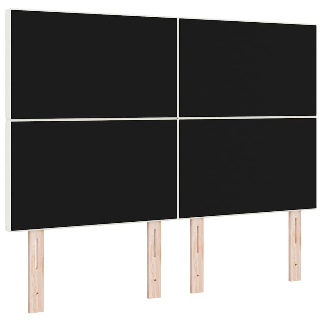 Hoofdbord Crème 160 cm Katoen Stof