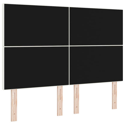 Hoofdbord Crème 160 cm Katoen Stof