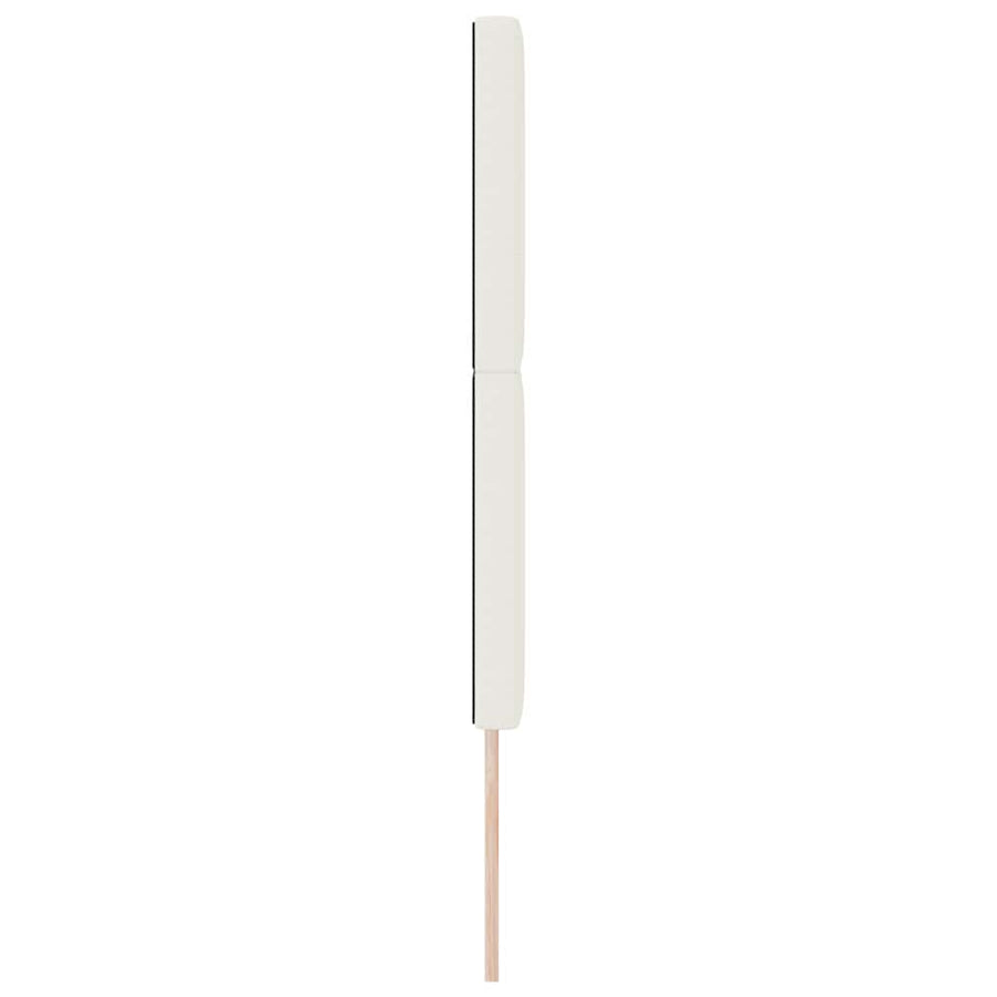 Hoofdbord Crème 160 cm Katoen Stof